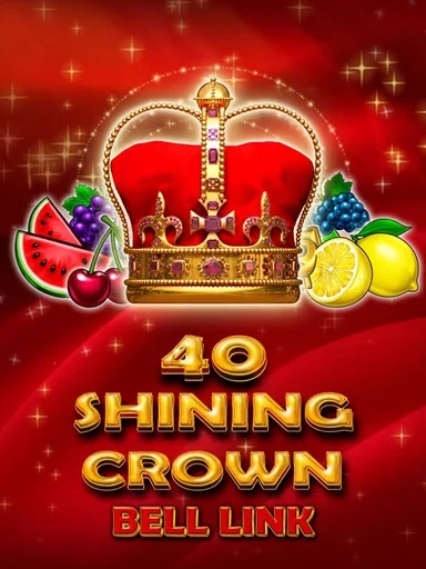 Corona y destellos rojos en 40 Shining Crown Bell Link.