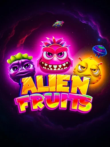 Criaturas frutales de colores en Alien Fruits.