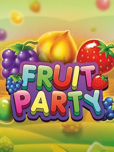 Frutas de colores en la ilustración de Fruit Party.