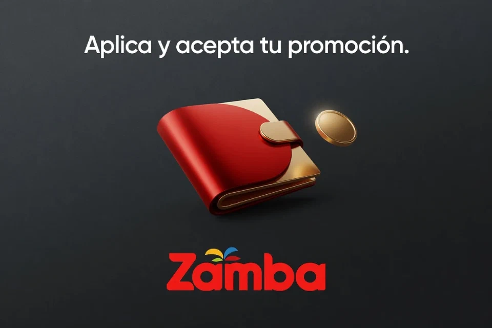 Monedero ilustrado y ficha dorada junto a las palabras Aplica y acepta tu promoción.